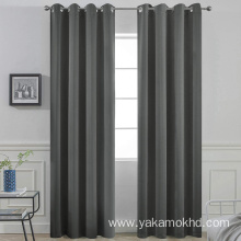 Dark Grey Blackout Curtains